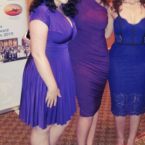 Like new Soprano Purple Cocktail Dress - Picture 2 of 8